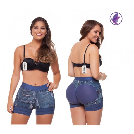 FAJA FAJITEX SHORT CORTO TALLA ALTO - MODA BOSSA